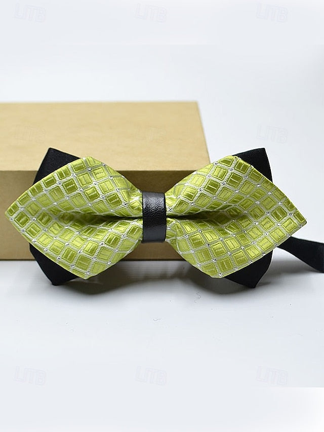 with Men's Tie Christmas Pattern Bow Geometric