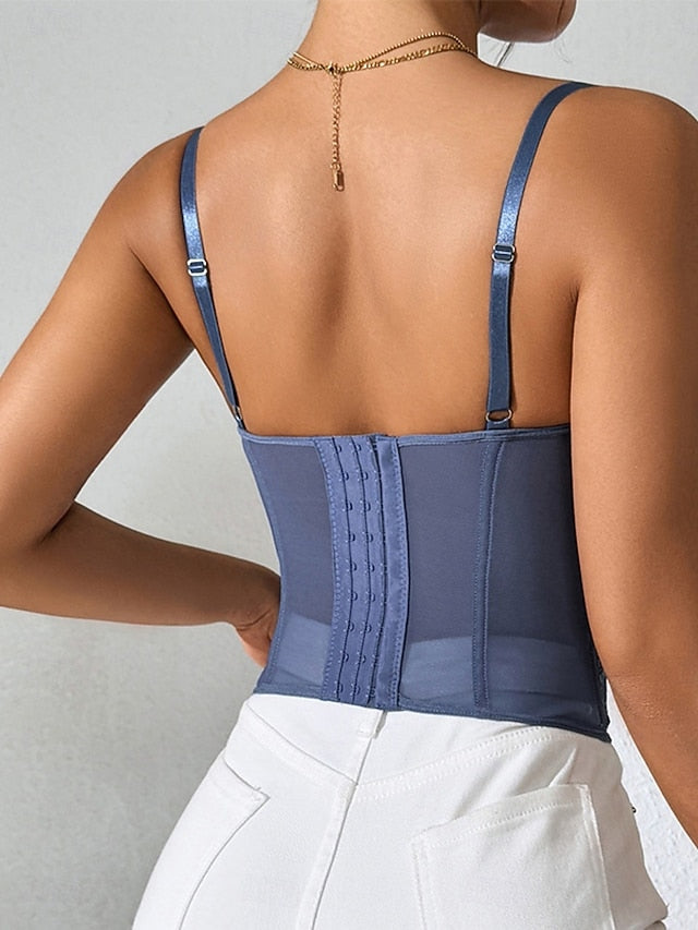 Sexy Tank Blouse Camisole Stylish Lace Women's Plain Top