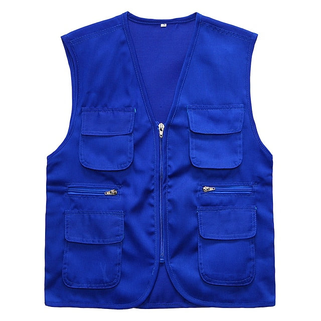 Men's Women's Fishing Vest Hiking Vest Sleeveless Vest