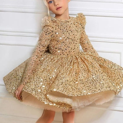 Kids Dress Girls' A Little Party Sequin Line