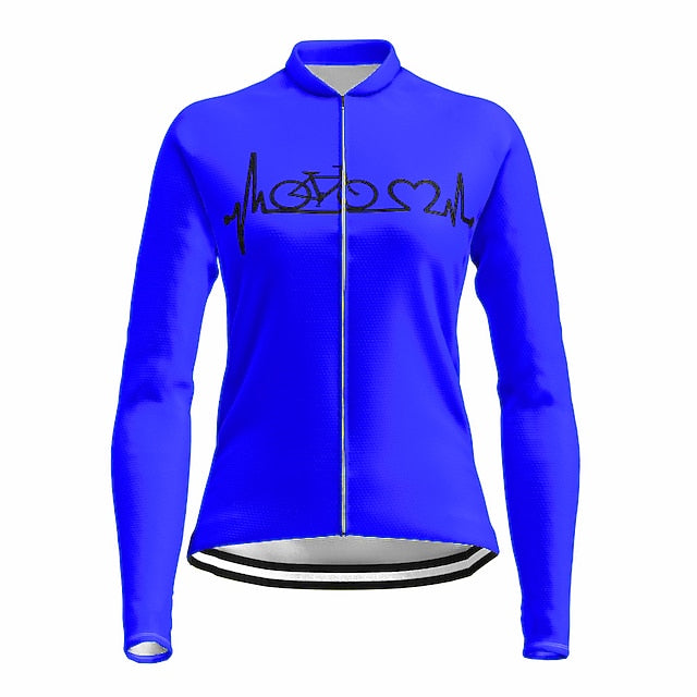 21Grams Racing Cycle Heartbeat Women's Long Sleeve Cycling
