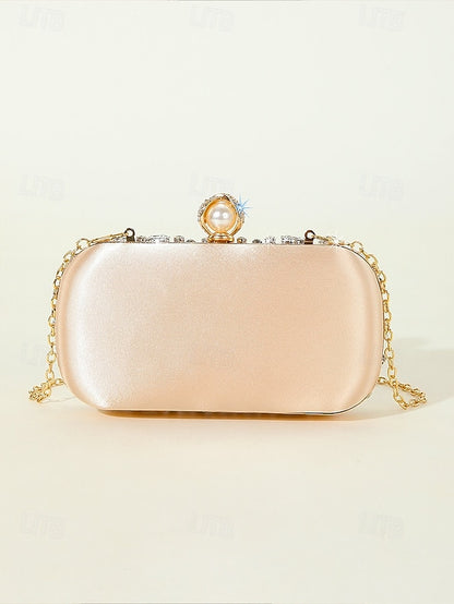 Clutch Bag Women's Crystal-Embellished