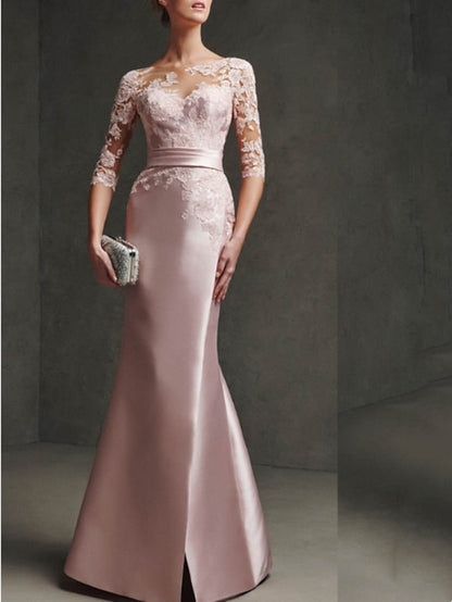 Dress Formal the Elegant of Mermaid Bride Evening Mother