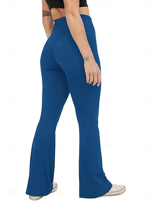 Women's Trousers Flare Leggings Fashion Streetwear Basic