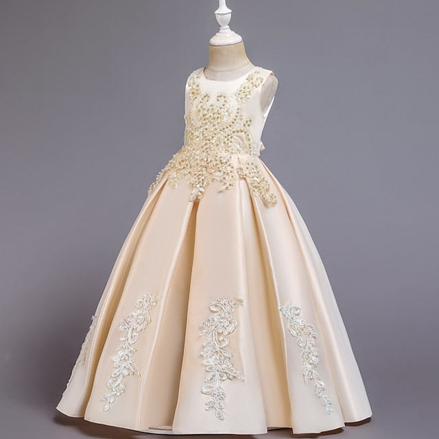 Party Girls' Wedding Girl Dress Flower