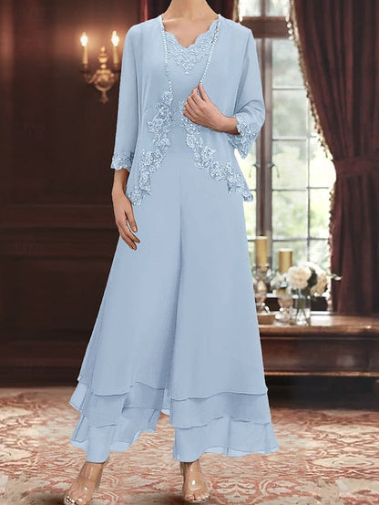 the Elegant of Dress Bride Sets Wedding Guest Mother