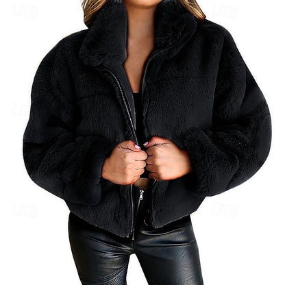 Warm Fur Winter Teddy Women's Faux Coat