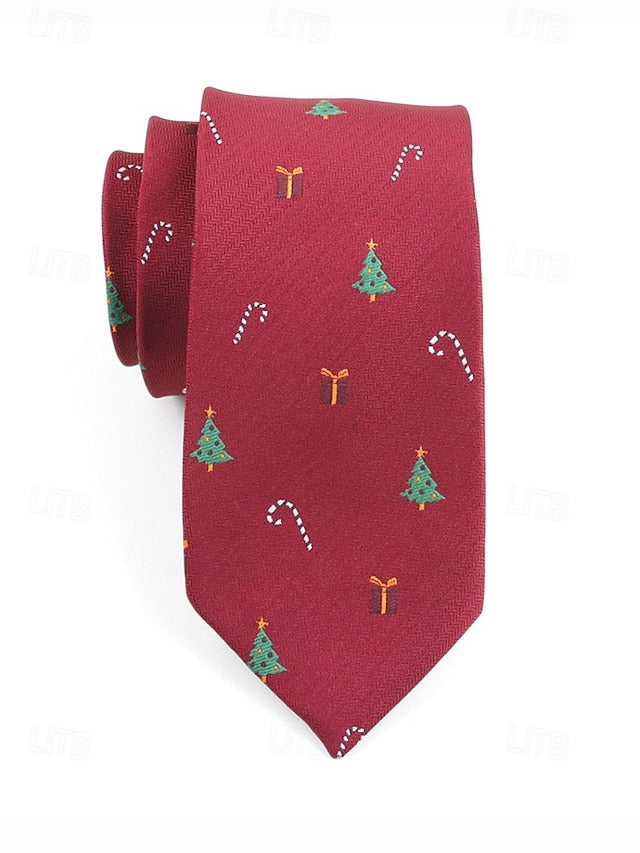 Necktie Santa Men's Christmas with