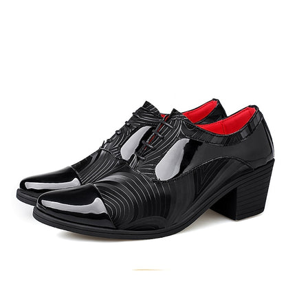 Men's Leather Formal Lace-Up Patent – Shoes Stylish