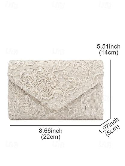 Women's Clutch Lace Chain Bag Evening with Strap