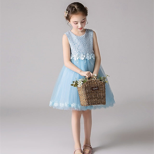 Kid's Girls' Princess Dress Girl Flower