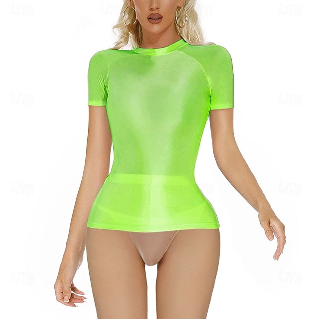 Dance Costumes Activewear Pole dance Top Pure Color Women's