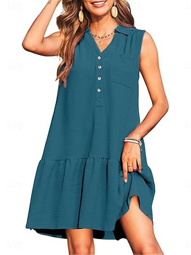 Women's Mini Dress Casual Dress Tank Dress Basic Casual