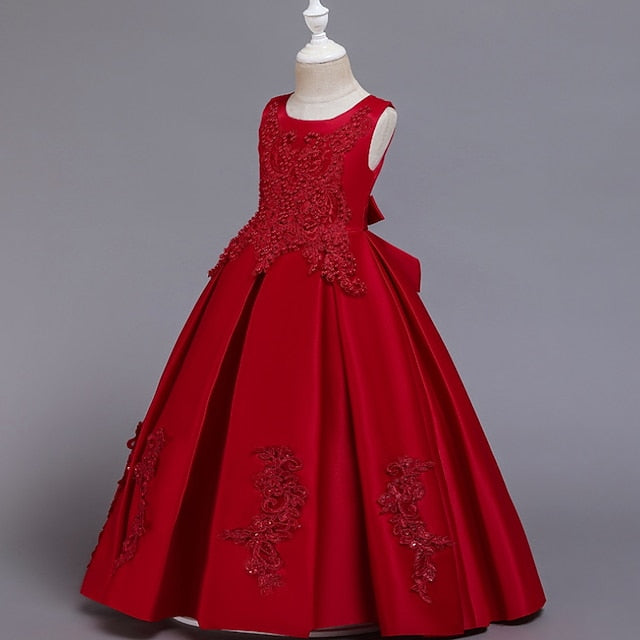 Party Girls' Wedding Girl Dress Flower