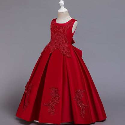 Party Girls' Wedding Girl Dress Flower