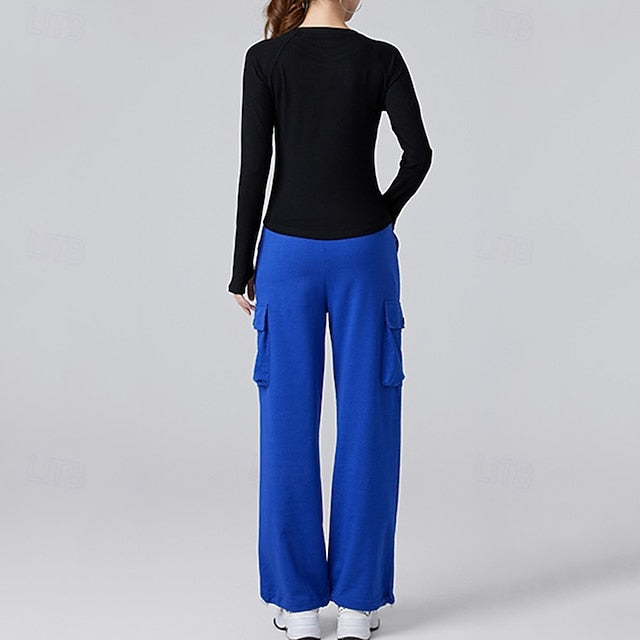 Women's Running T-Shirt Gym Shirt Sports Top Long Sleeve