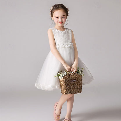 Kid's Girls' Princess Dress Girl Flower