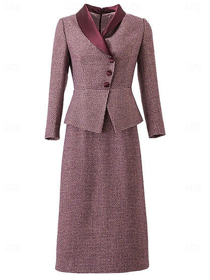 Mother Elegant the Dress Formal Vintage Column of / Sheath Bride