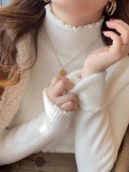 Women's Blouse Solid Color Elegant Stylish Basic Long