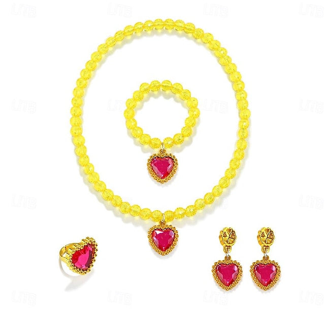 Cute Flower Dress and Belle Princess Beast the Beauty Girl