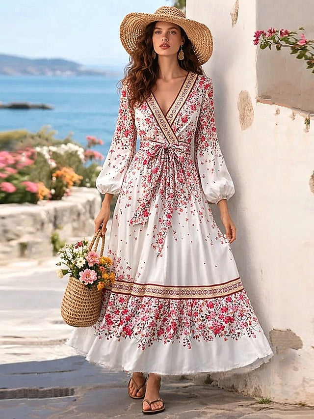 Women's Maxi Dress A Line Dress Casual Outdoor Going out