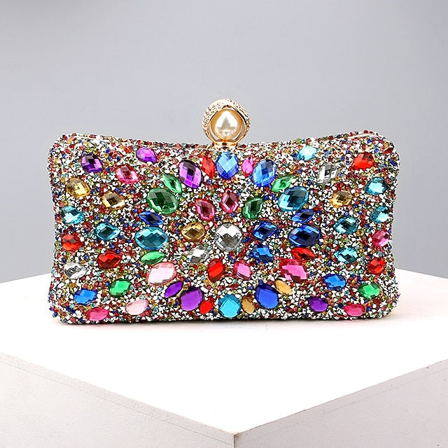 Evening Polyester Wristlet Clutch Bag Women's Bags