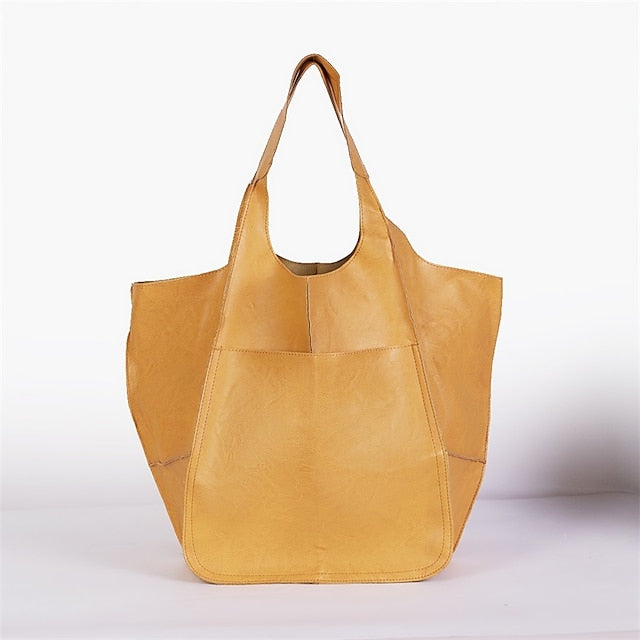 Women's Men's PU Party Leather Bag Shoulder Handbag