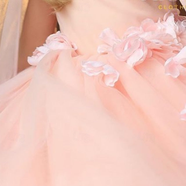 Dress Flower Communion Party First Girls' Girl