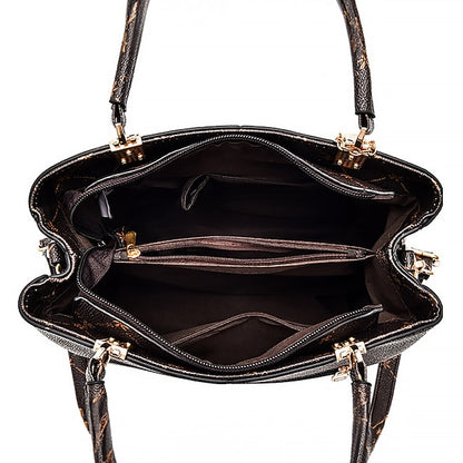 Women's Men's PU Party Leather Bag Shoulder Handbag