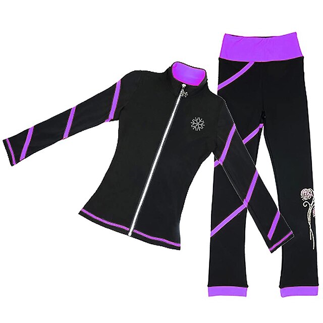 Figure Skating Jacket with Pants Women's Girls' Ice