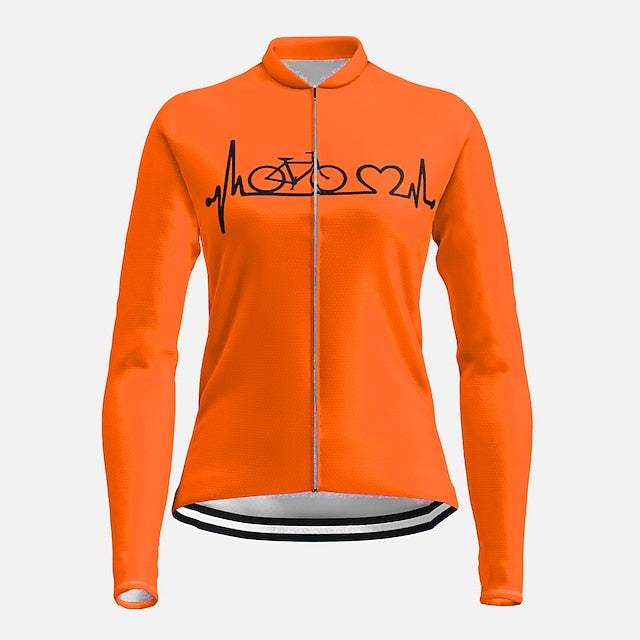 21Grams Racing Cycle Heartbeat Women's Long Sleeve Cycling