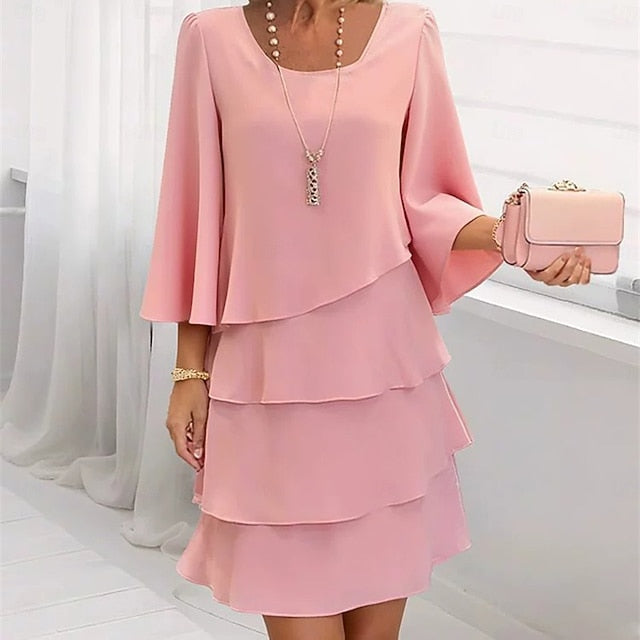 Women's Long Dress Maxi Dress Party Dress Chiffon Chiffon