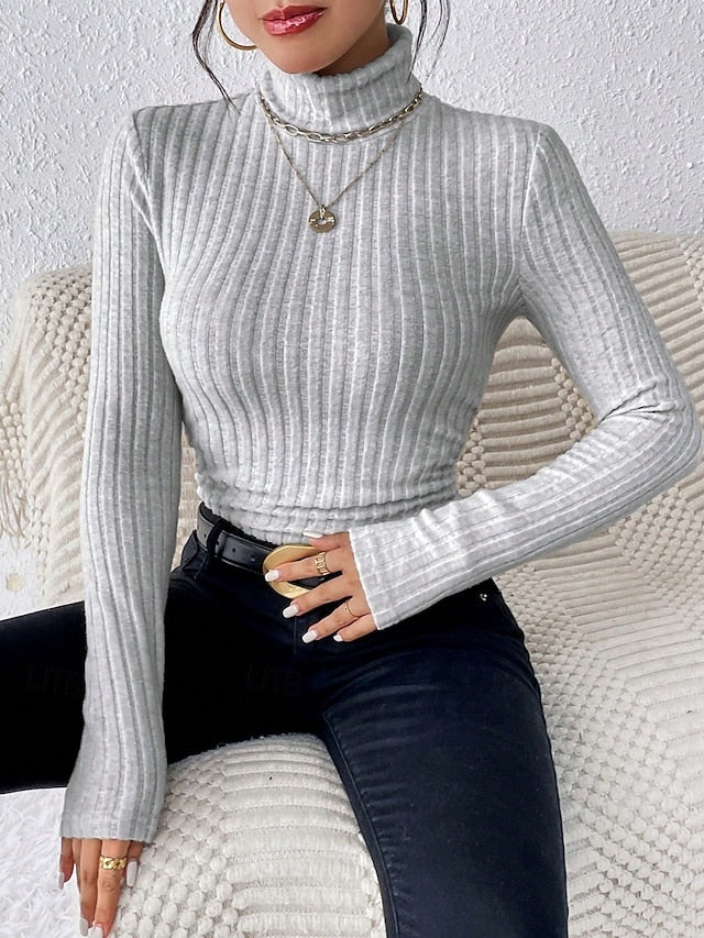 Women's Blouse Ruched Buttons Solid Color Stylish Casual