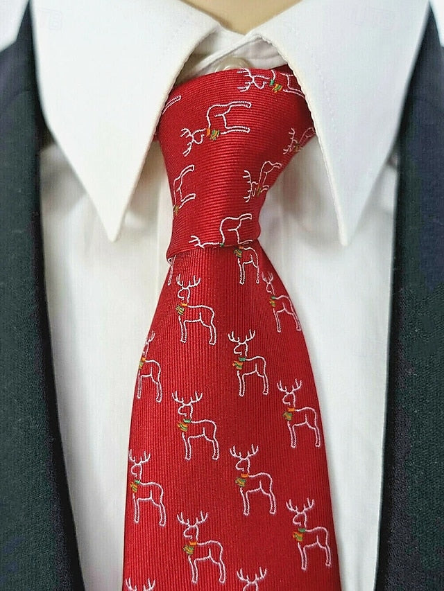 Necktie Santa Men's Christmas with