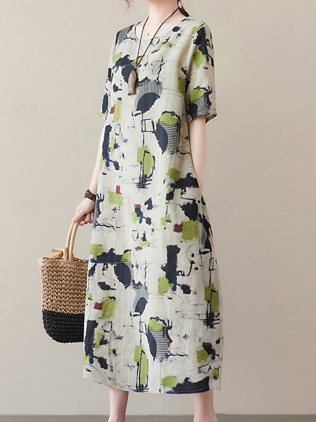 Women's Maxi Dress Summer Dress Casual Daily Regular Fit