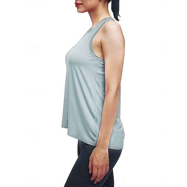 Women's Satin Tank Plain Stylish Classic Casual Sleeveless