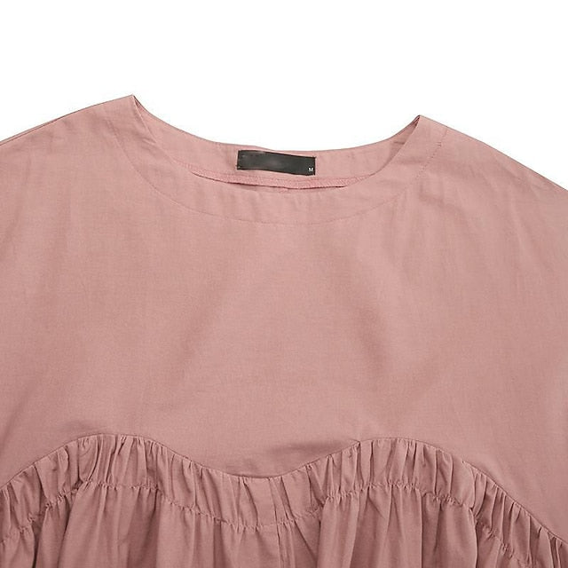 Women's Long Dress Maxi Dress Cotton Blend Casual Dress