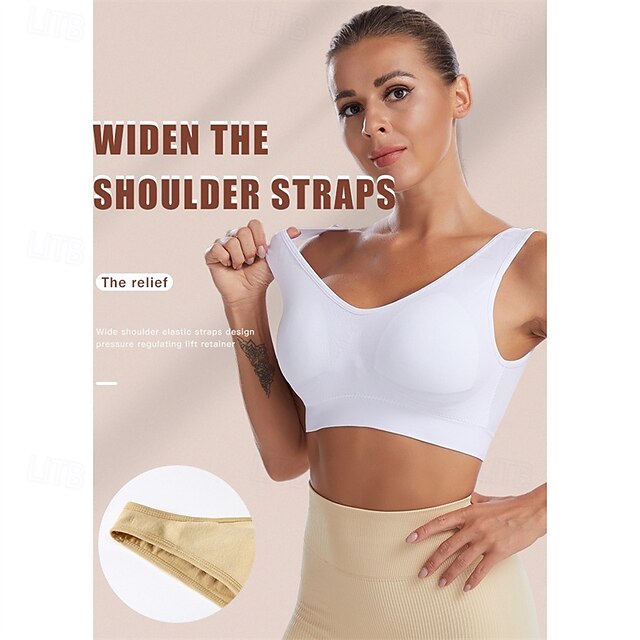 Women's Yoga Bra Pilates Bra Sports Bra Bra Top Push Up