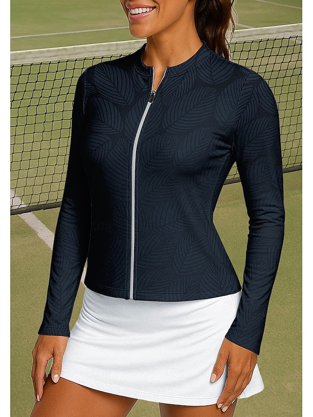 Women's Trees / Leaves Sport Shirt Tennis Shirt Tennis Top