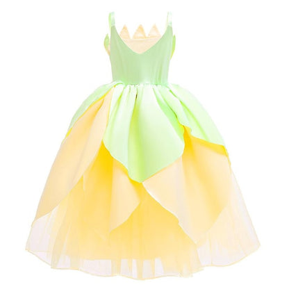 Tinker Fairytale Princess Dress Bell Tiana Theme Flower Girl