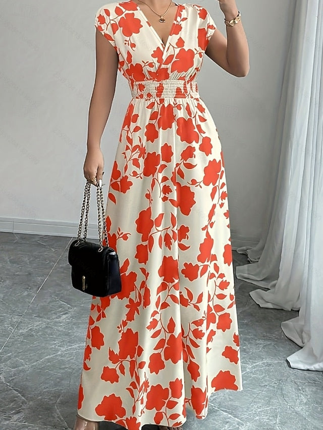 Women's Maxi Dress A Line Dress Vacation Casual Boho