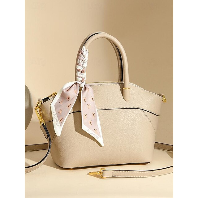 Holiday Office Bag Daily Women's Handbag PU Bucket Leather