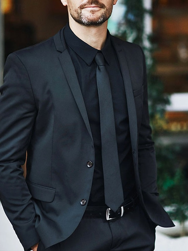 Narrow Pre-Tied Ties Classic Stripes - Zip and Men's