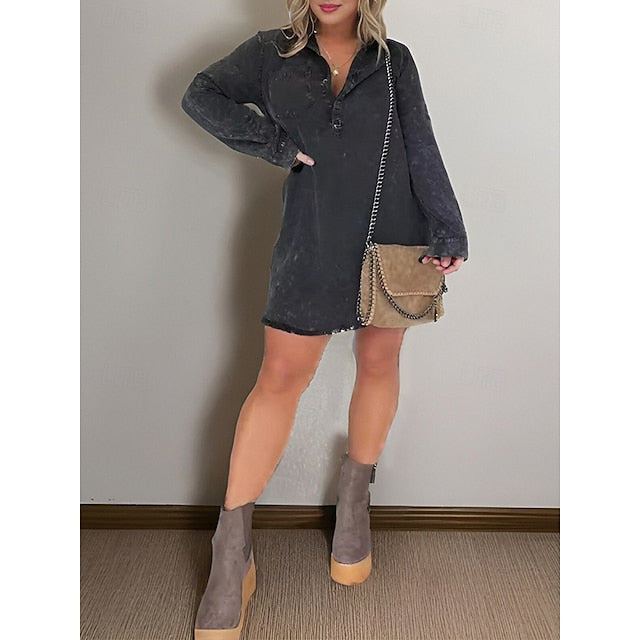 Leather Faux Bag with Chain Red Whipstitch Shoulder Detailing