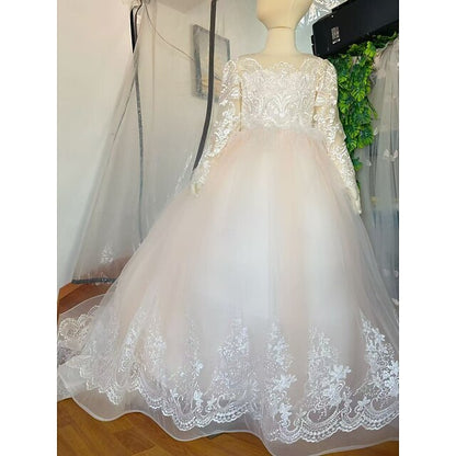 Girls' Dress Party Princess Wedding Flower Girl