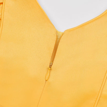 Party Dress Kids Sleeveless Girls' Color Solid Formal