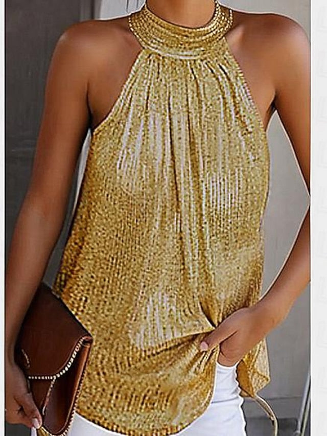 Women's Plus Size Camisole Tank Top Summer Tops Blouse
