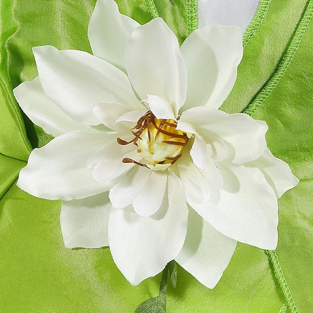 Bell Princess Fairytale Tiana Theme Dress Girl Tinker Flower