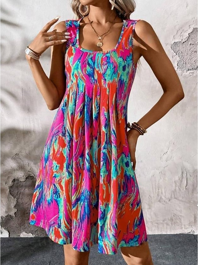 Women's Mini Dress Petite Dress T Shirt Dress Tee Dress