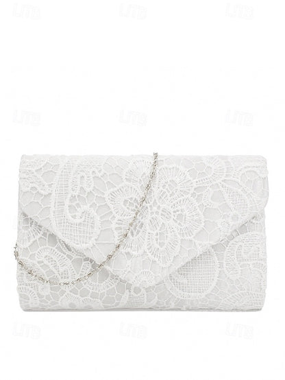 Women's Clutch Lace Chain Bag Evening with Strap